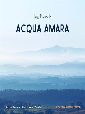 cover image of Acqua amara